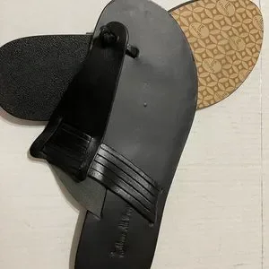 Shoes | Pure Leather Custom Made Men Slippers | Poshmark